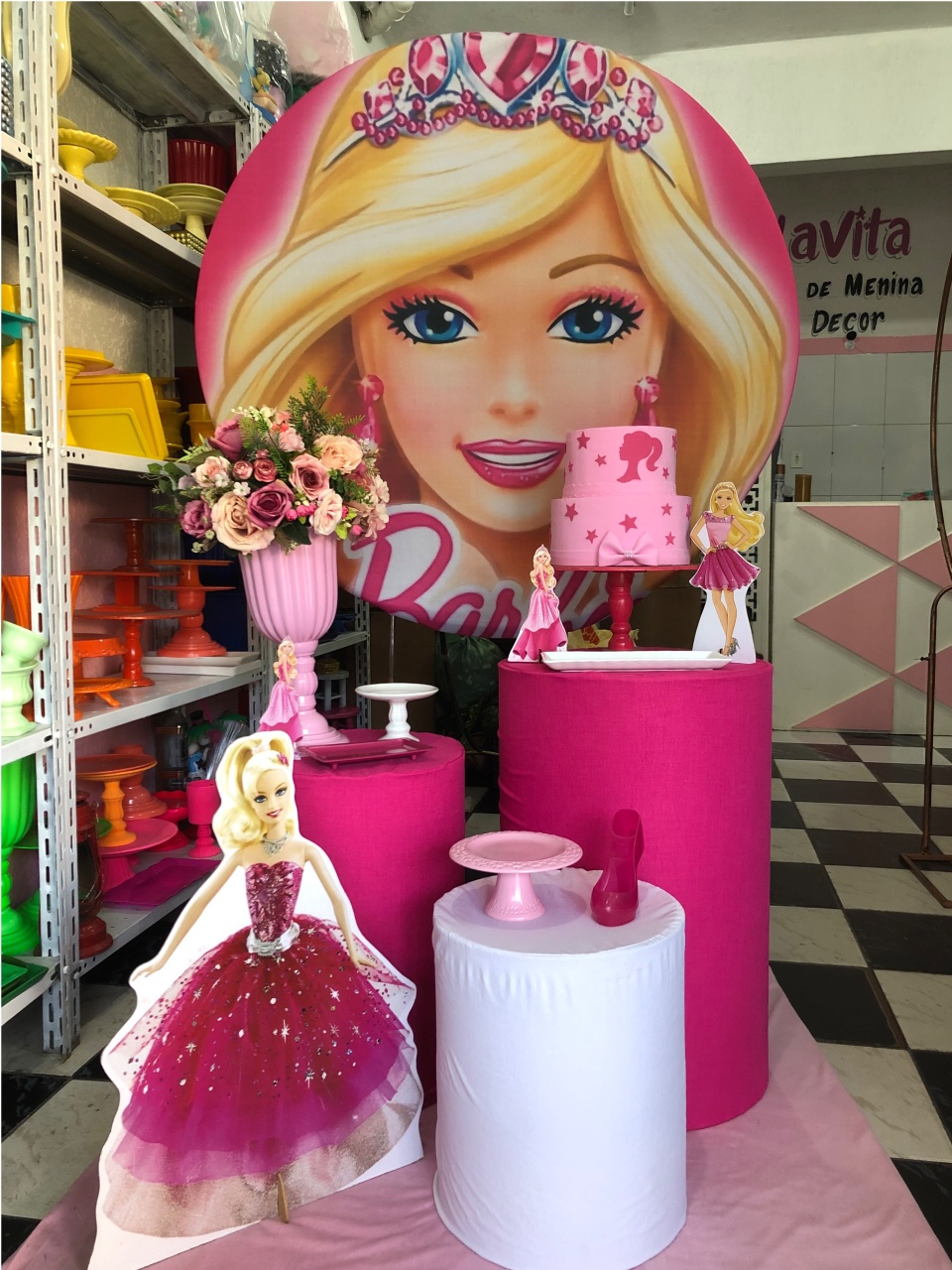 Kit Basic Barbie Princesa - Lavita Sonho De Menina 
