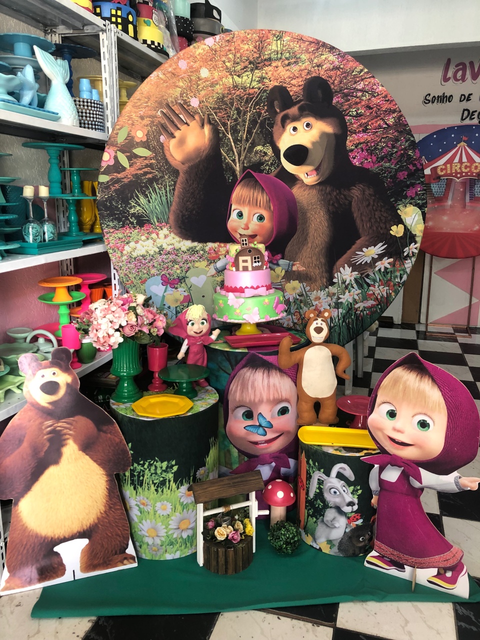Kit Basic Masha E Urso 2 - Lavita Sonho De Menina 