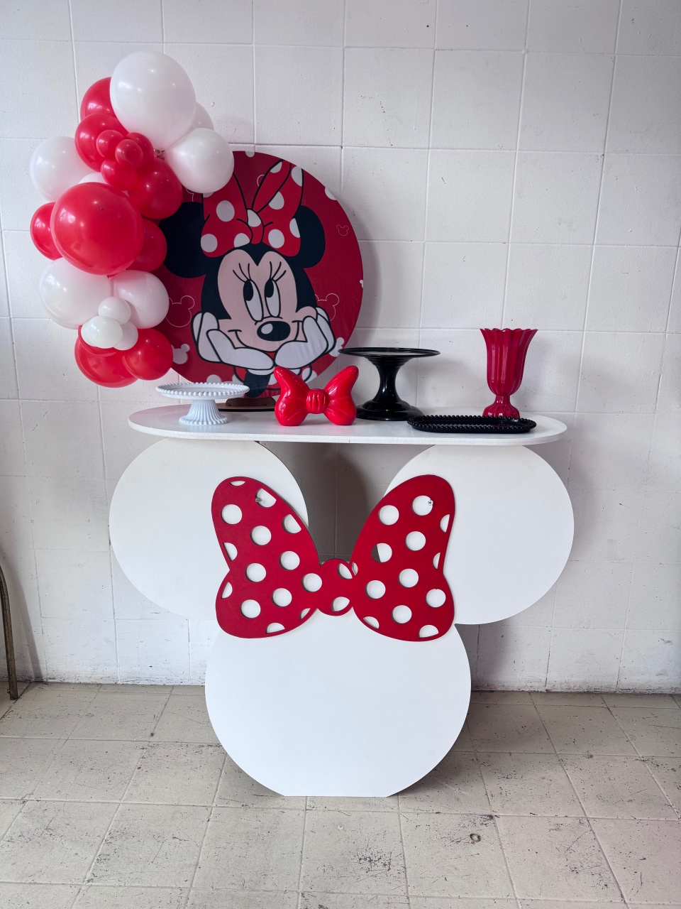 Kit Chloe Minnie Vermelha  - Lavita Sonho De Menina 