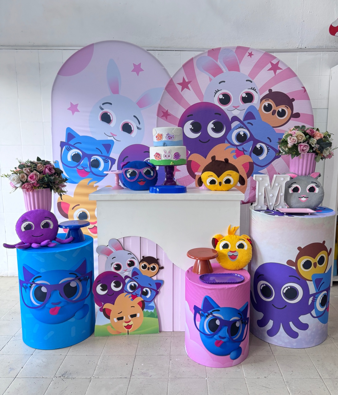 Kit Premium Bolofofos Rosa - Lavita Sonho De Menina 