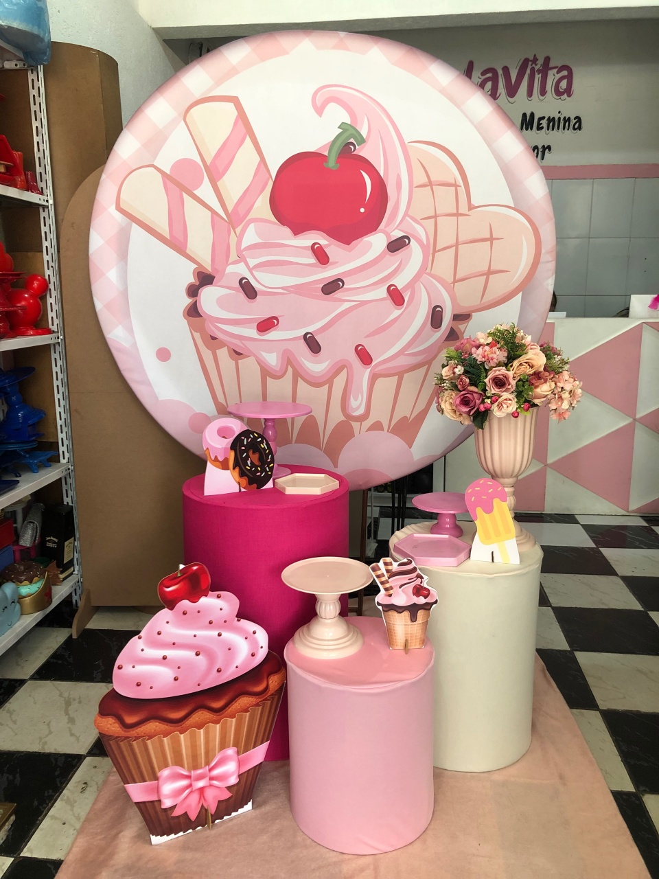 Kit Basic Cupcakers  - Lavita Sonho De Menina 