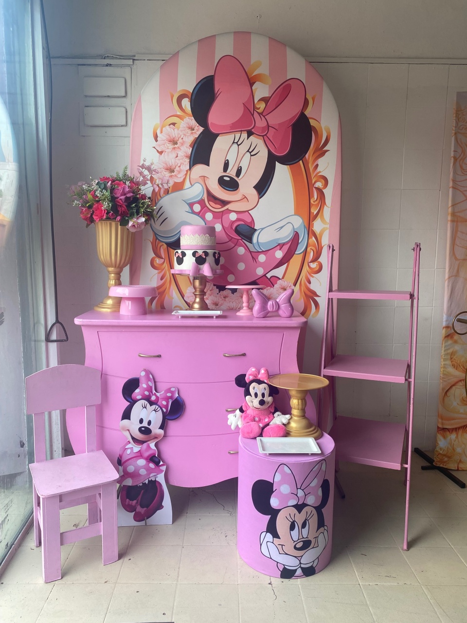 Kit Minnie Rosa - Lavita Sonho De Menina 