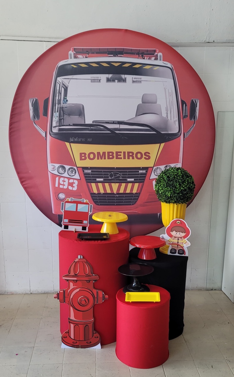 Kit Basic Bombeiros  - Lavita Sonho De Menina 