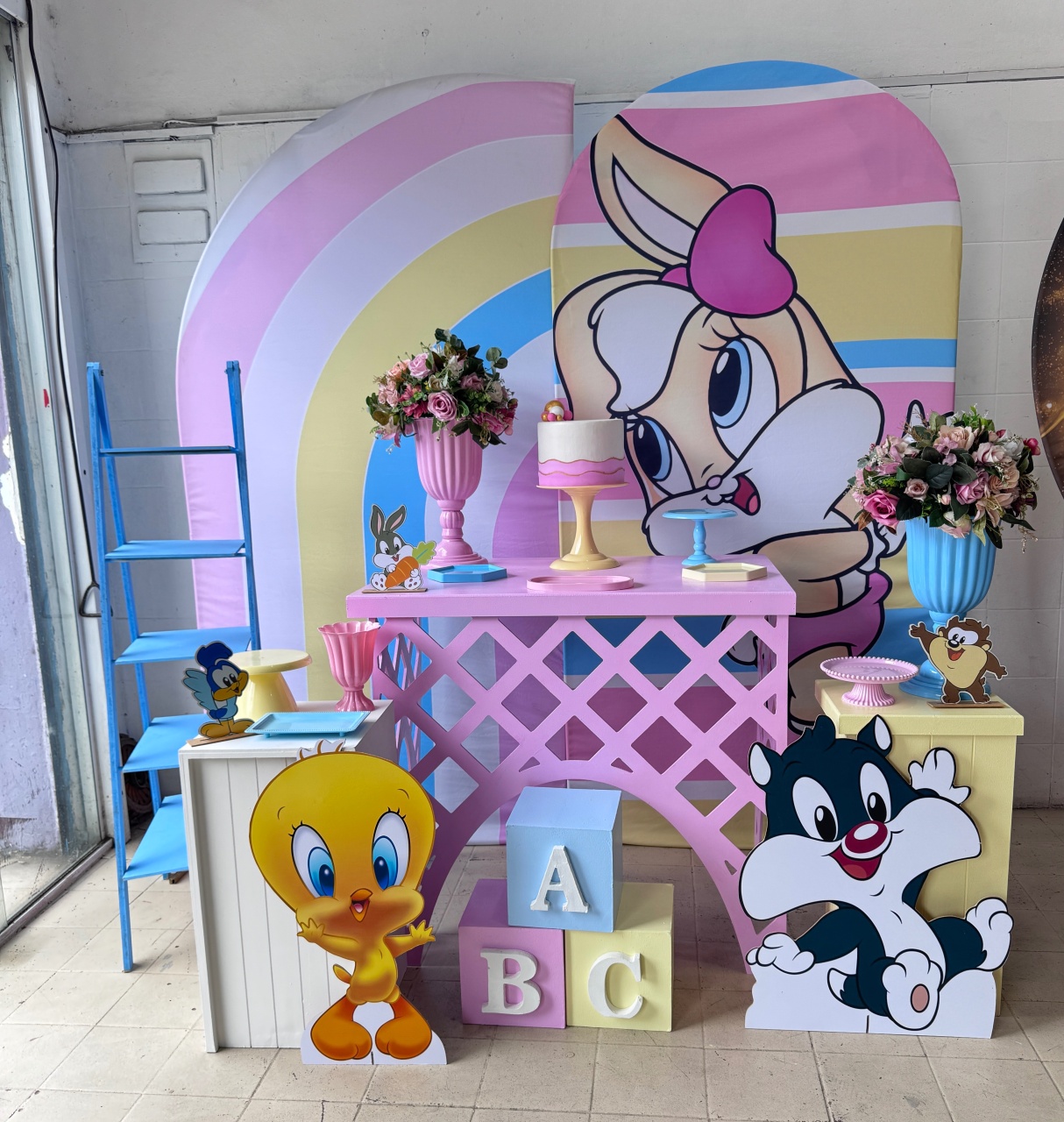 Kit Baby Lunes Tunes Rosa - Lavita Sonho De Menina 