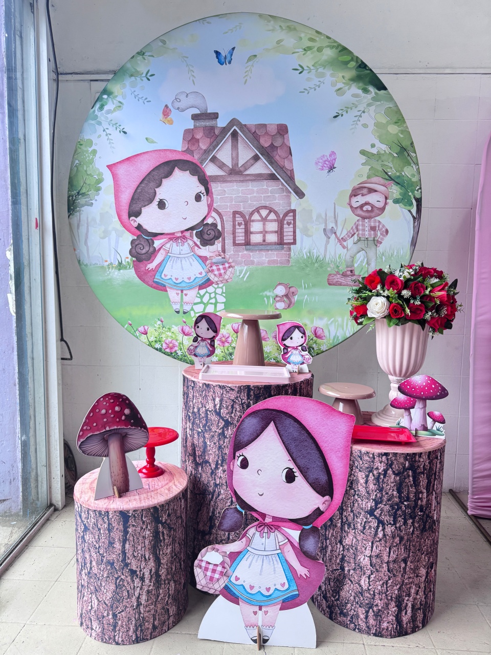 Kit Basic Chapeuzinho Vermelho   - Lavita Sonho De Menina 