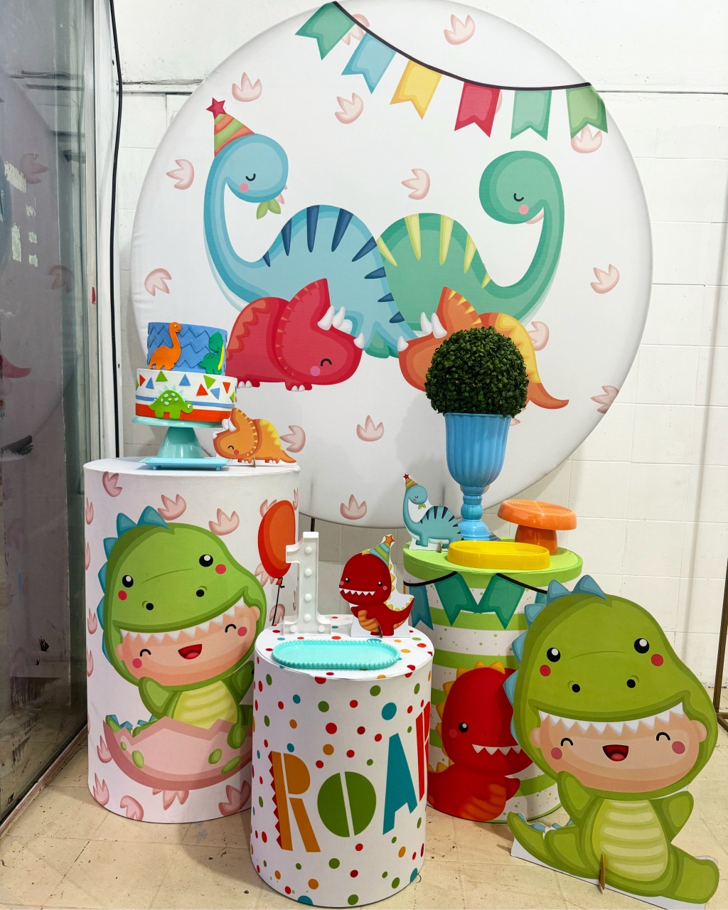 Kit Basic  Dinossauro Roard - Lavita Sonho De Menina 