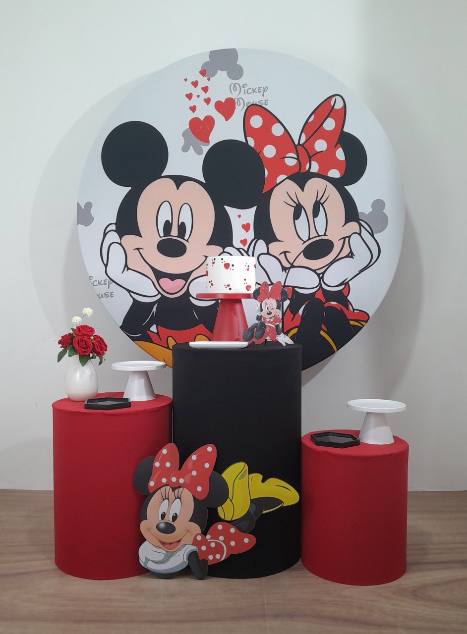 01. Kit Minnie Vermelha - Topfesta 