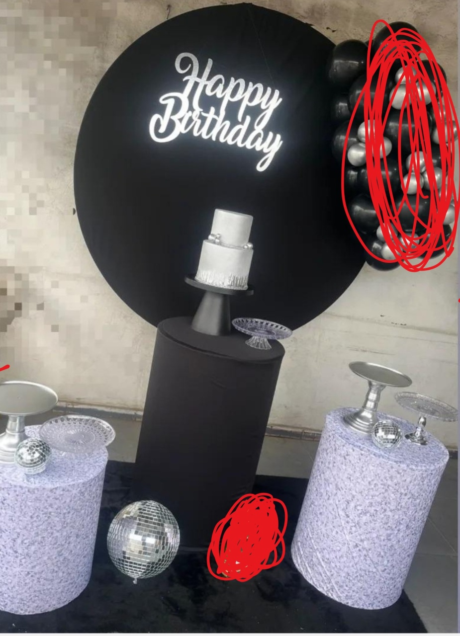 Kit Prata Com Preto (24) - Topfesta 