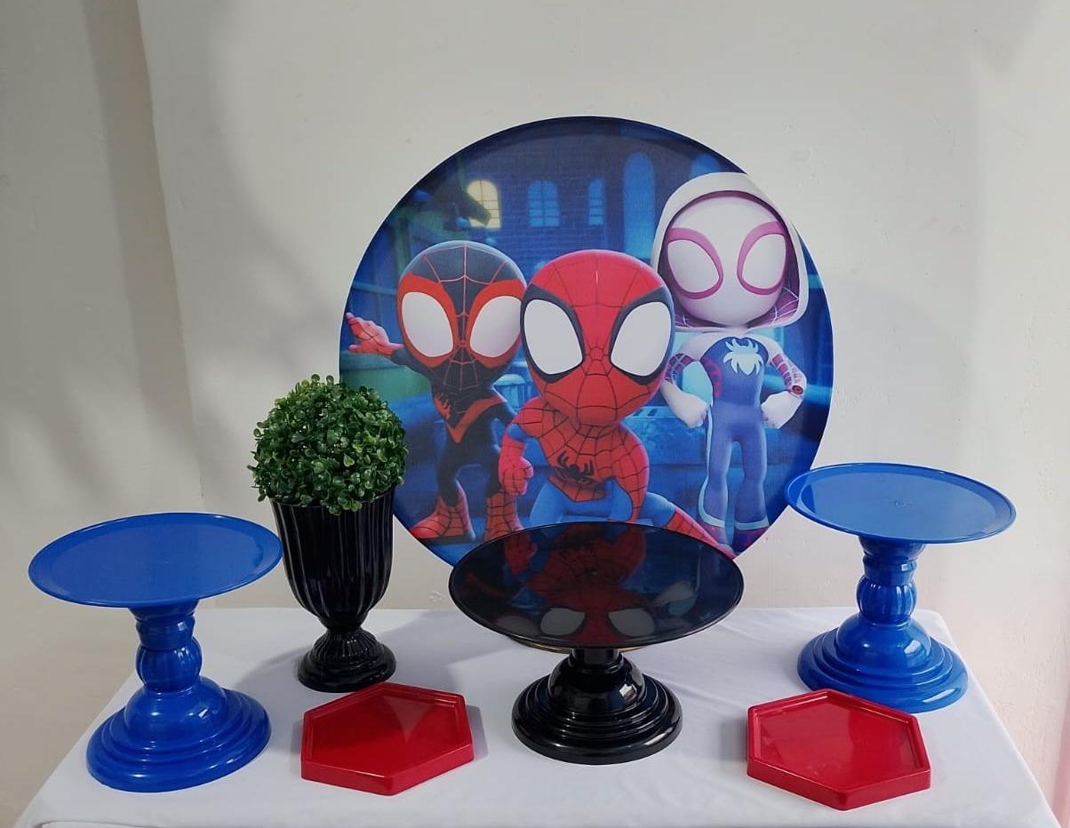 Kit Festa Na Mesa Homem Aranha E Seus Amigos  - Topfesta 