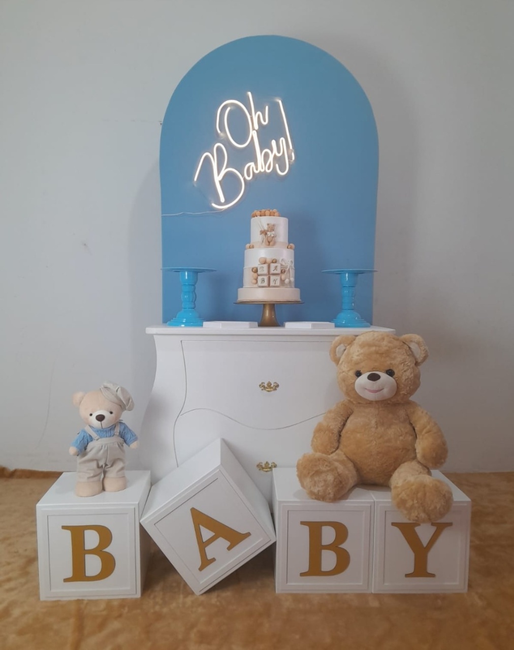 Kit Chá de Bb Menino (01) - Topfesta 