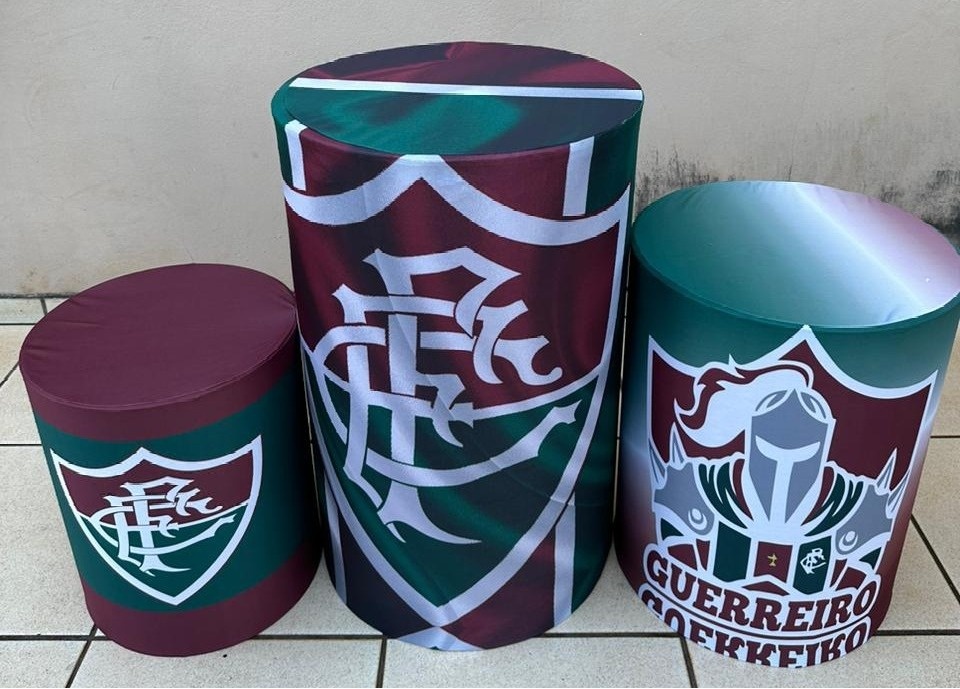 Futebol Fluminense Cilindro Redondo Pmg - FOCUSEVENTOSJATAI