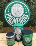 Futebol Palmeiras Imponente Cilindro Redondo Pmg - imagem 2