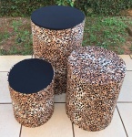 Animal Print Onça Pintada Cilindro Redondo  Pmg - imagem 2