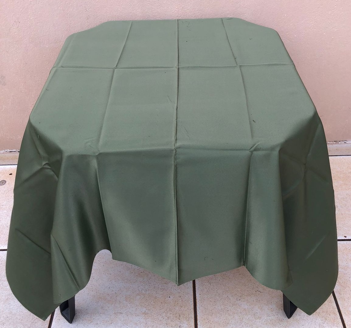Forro Quadrado Verde Garrafa Cetim 140X140Cm - FOCUSEVENTOSJATAI