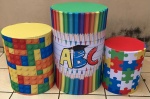 Formatura Infantil Abc Cilidro Redondo Pmg - imagem 1