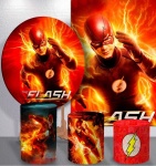 Flash Homem Raio Cilindro Redondo Pmg - imagem 2