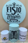 Profissao Fisioterapia Cilindro Redondo Pmg - imagem 2