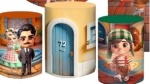Chaves 3D Cute Cilindro Redondo 150Cm - imagem 1