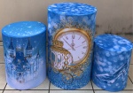 Cinderela Princesa Relogio Do Tempo Cilindro Redondo Pmg - imagem 1