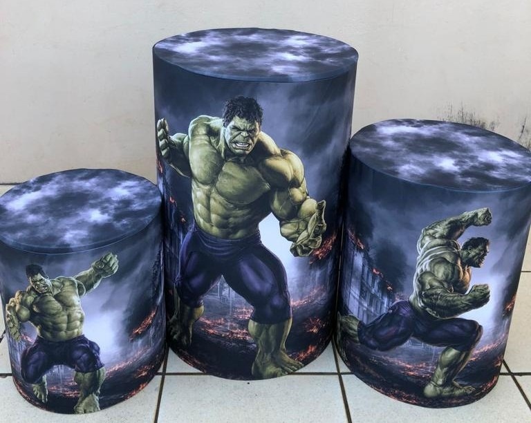 Incrivel Hulk Real Cilindro Redondo Pmg - FOCUSEVENTOSJATAI