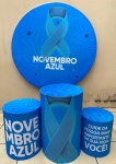 Novembro Azul Cilindro Redondo Pmg - imagem 2