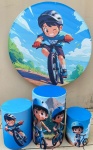 Ciclista Mirim Cilindro Redondo Pmg - imagem 2