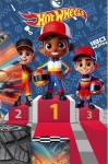 Azul Royal Liso 02 Painel Retangular 220X150Cm - Fundo Hot Wheels Pelezinho - imagem 2