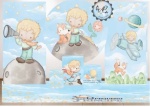 Pequeno Principe Aquarela Loirinho Painel Redondo 150Cm - imagem 2