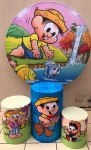 Chico Bento Pescador Painel Redondo 150Cm - imagem 2