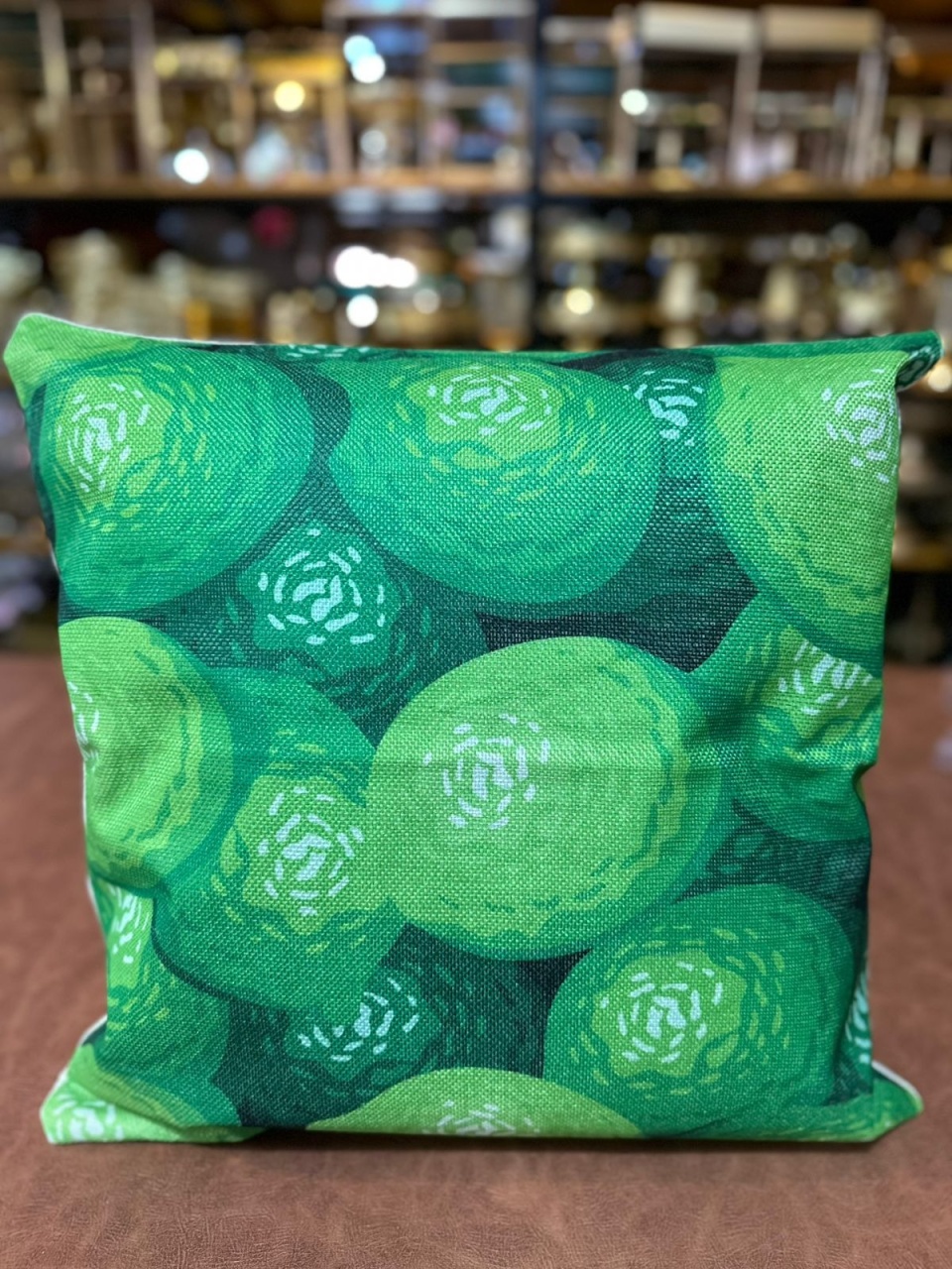 Almofada Frutas Limão Verde 40X40Cm - FOCUSEVENTOSJATAI
