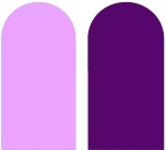 Lilas Liso 02 Fundo Roxo Liso 02 Painel Romano 200X100Cm - imagem 1