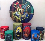 Harry Portter Simbolos das Casas Cilindro Redondo 150Cm - imagem 3