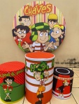 Chaves E Amigos Cilindro Redondo Pmg - imagem 2