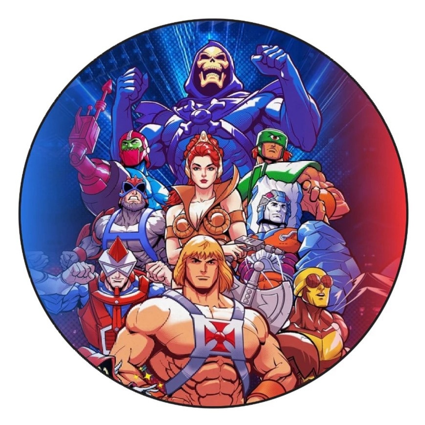He Man E Esqueleto Painel Redondo 150Cm - FOCUSEVENTOSJATAI