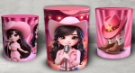 Boiadeira Rosa Anne Cilindro Redondo Pmg - imagem 1