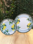 Prato Raso Limão Siciliano Porcelana Germer 27Cm - imagem 2