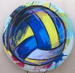 Voleibol Bola Painel Redondo 150Cm - imagem 1