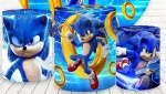 Sonic Aneis Do Poder Cilindro Redondo Pmg - imagem 1
