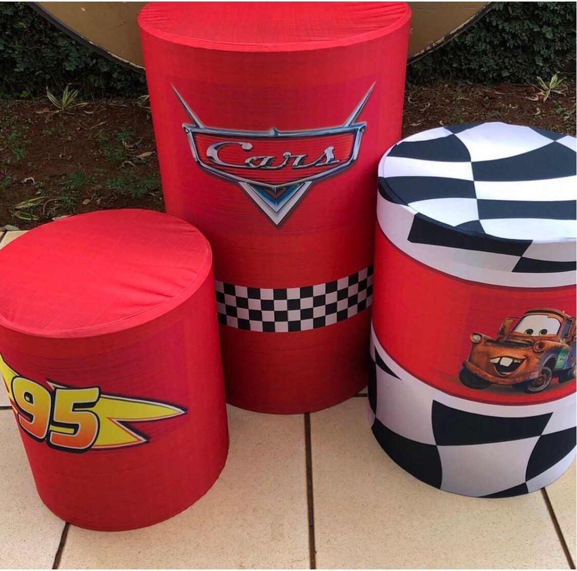 Carros Disney Cars Mater Cilindro Redondo Pmg - FOCUSEVENTOSJATAI