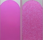 Rosa Pink Glitter Painel Romano 200X100Cm Fundo Rosa Chiclete - imagem 2