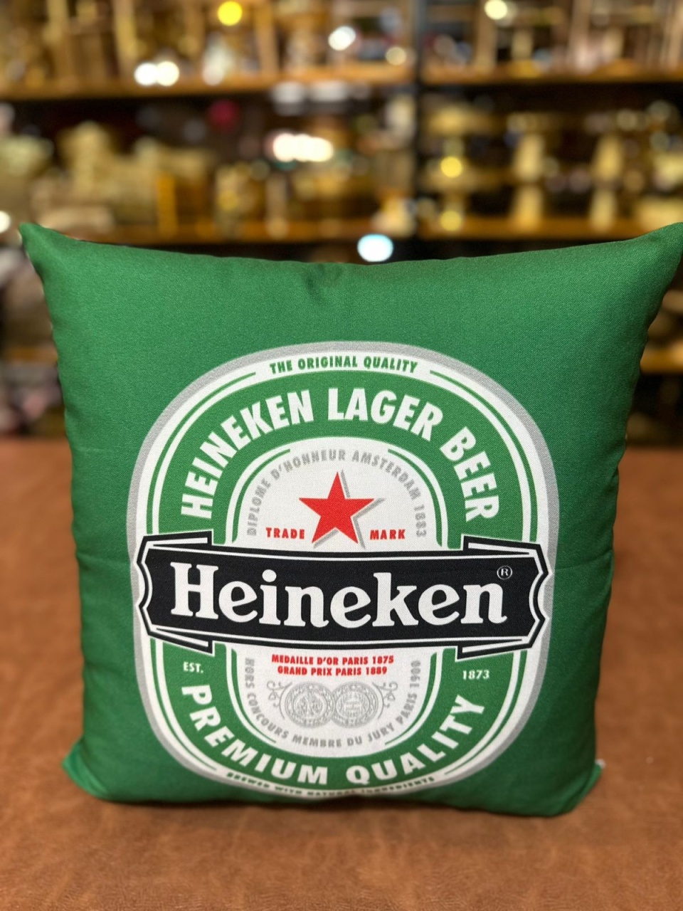 Almofada Boteco Heineken 40X40Cm - FOCUSEVENTOSJATAI