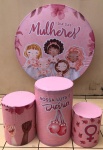 Dia da Mulher Todos Estilos Painel Redondo Pmg - imagem 2