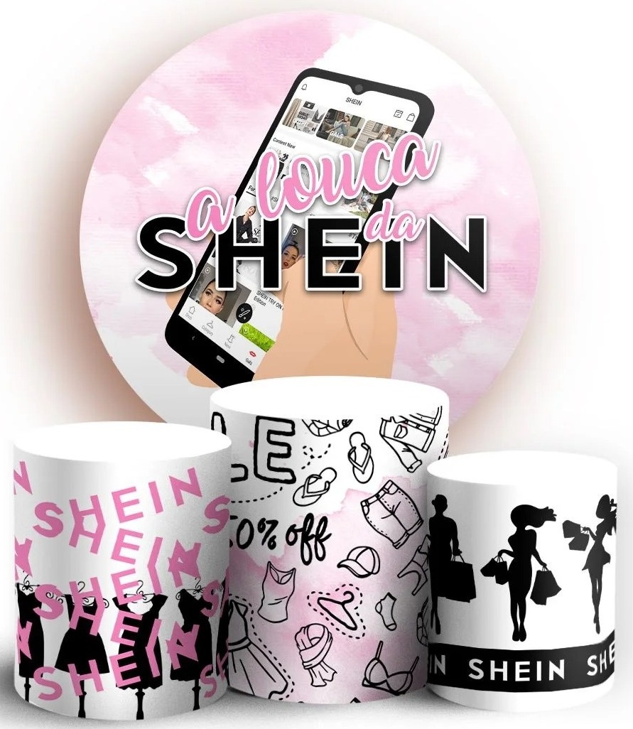 Shein A Louca da Shein Painel Redondo 150Cm - FOCUSEVENTOSJATAI
