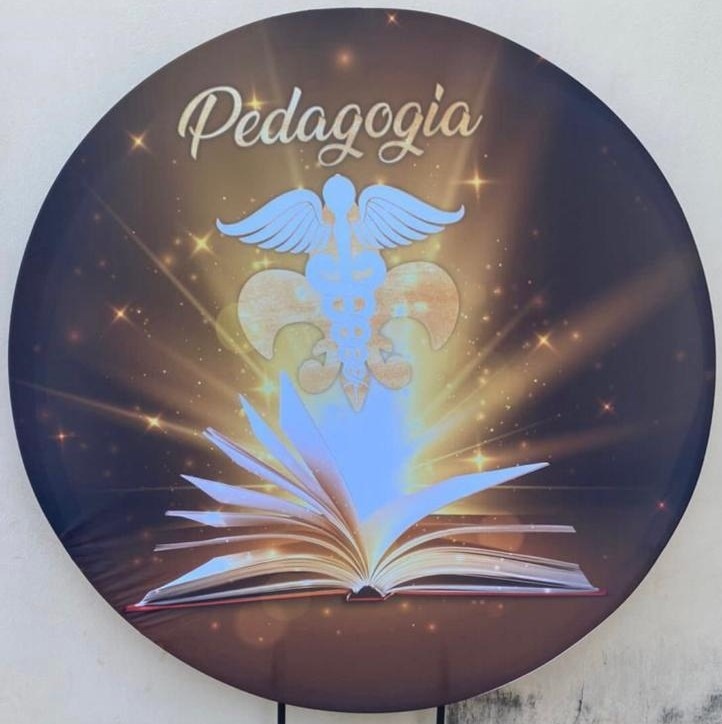 Profissão Pedagogia Painel Redondo 150Cm - FOCUSEVENTOSJATAI