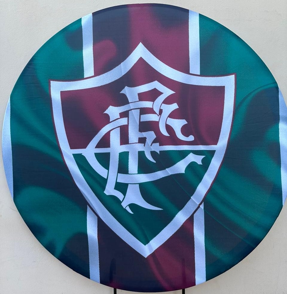 Futebol Fluminense Painel Redondo 150Cm - FOCUSEVENTOSJATAI