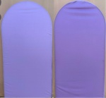 Lilas Claro 03 Fundo Lilas Escuro 03  Painel Romano 200X100Cm - imagem 1