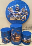 Clash Royale Azul Cilindro Redondo Pmg - imagem 2