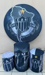Futebol Atlético Mineiro 01 Painel Redondo 150Cm - imagem 2