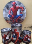 Homem Aranha  Fone Ouvido Painel Redondo 150Cm - imagem 2