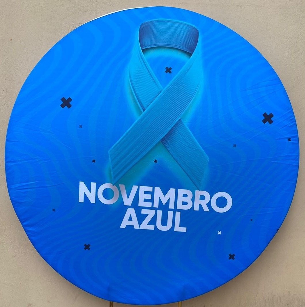 Novembro Azul Painel Red150Cms - FOCUSEVENTOSJATAI